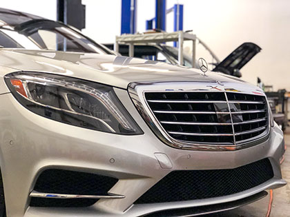 Mercedes S Class front